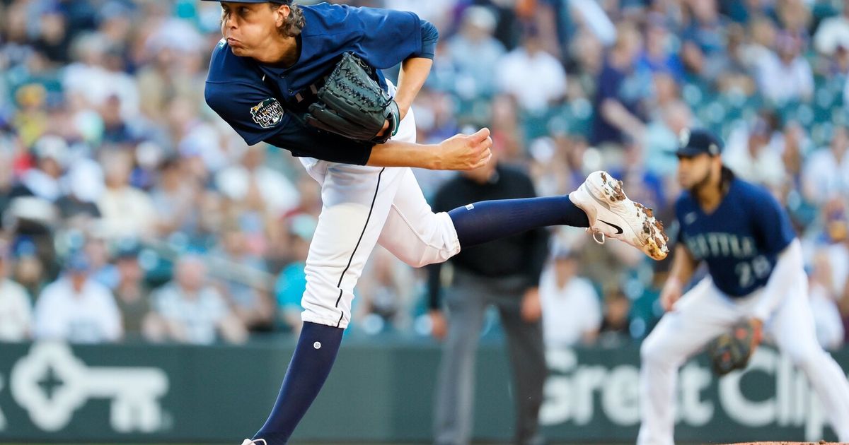 Logan Gilbert’s pitching, Julio Rodriguez’s defense propel Mariners to 6th win in a row