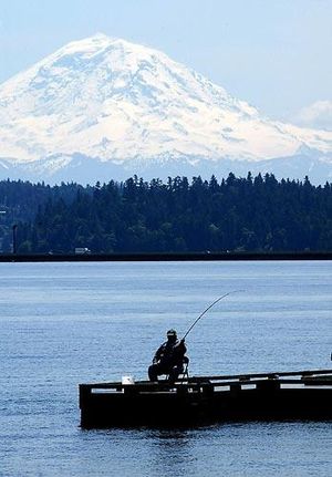 Lake Washington coho catch spotty, but other fish species are picking up  the slack