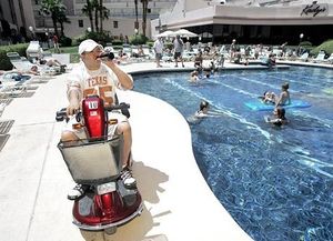 Scooters the latest trend for lazy Vegas tourists