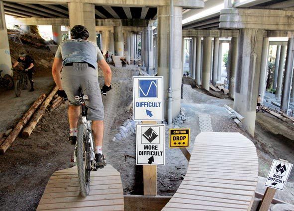 Colonnade 2025 bike park