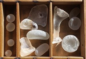 Beachcombing for sea glass is business for some, passionate hobby
