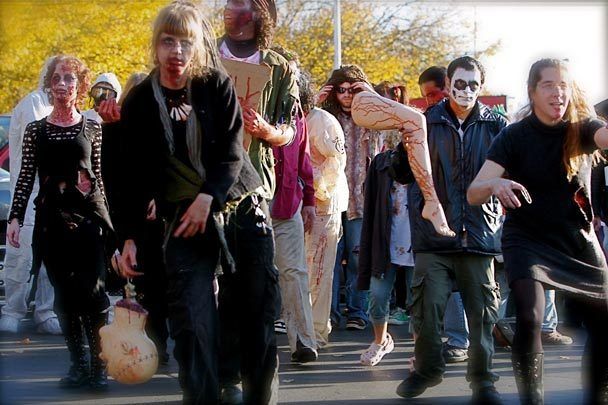 Liven up Fremont's attempt to break a world record for a 'zombie