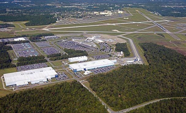 Boeing 787 Plant Charleston South Carolina The Seattle Times