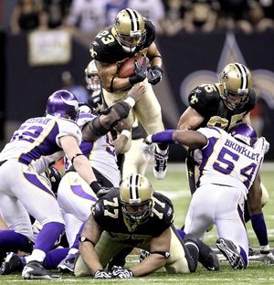 Saints beat Vikings 31-28 in OT for trip to Super Bowl