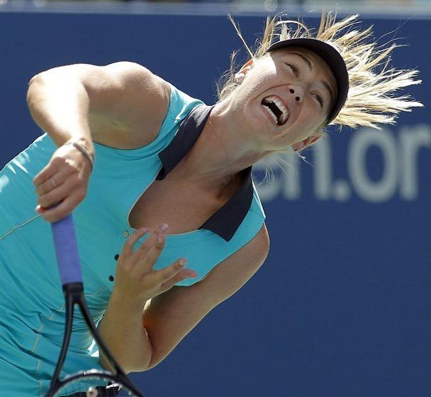 Maria Sharapova routs Beatrice Capra 6 0 6 0 at U.S. Open