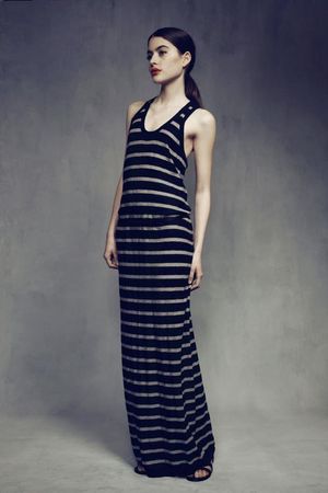 blue flowy dress short Navy Blue Chiffon Short Sleeve Wrap V-Neck Front Slit Maxi Dress – PinkBlush main image 0