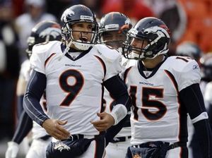 Broncos name Tim Tebow starting quarterback