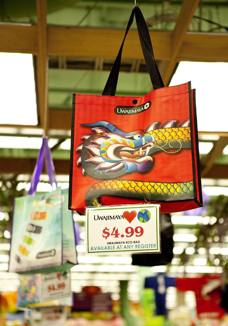 Seattle retailers get handle on plastic-bag ban that starts July 1 
