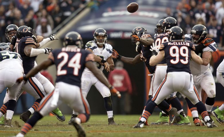 Seahawks Shut Down Bears' Russell Wilson Push