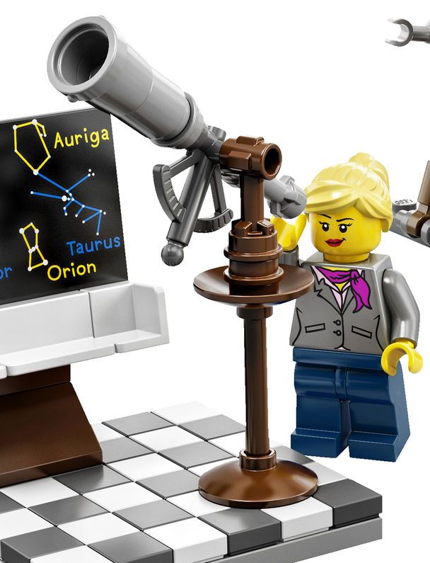 Lego female scientist set on sale