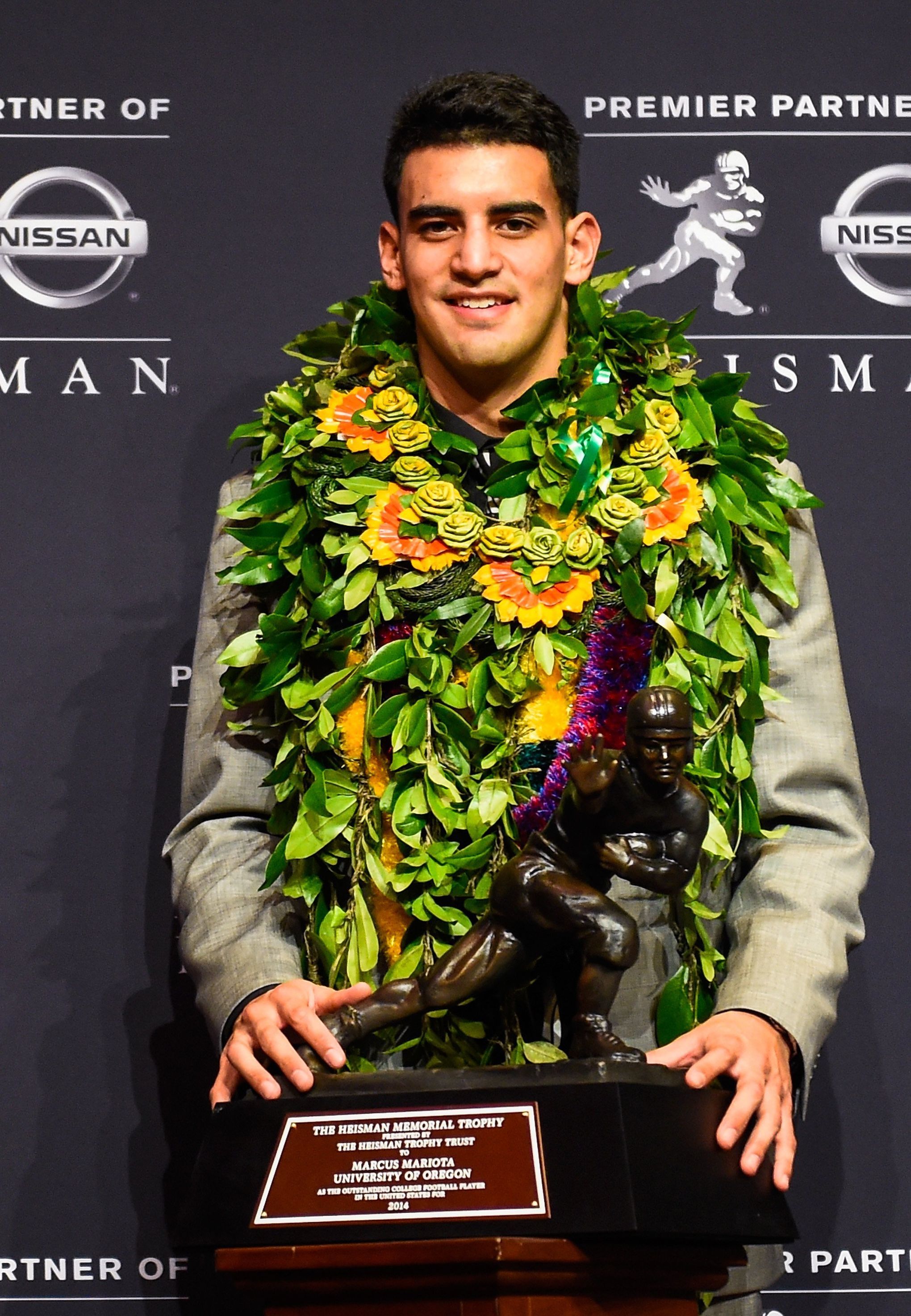 This week in Heisman history: Marcus Mariota leads Oregon route of