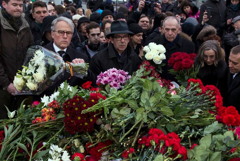 На каком кладбище похоронен немцов. Могила Бориса Немцова. Похороны Бориса Немцова.