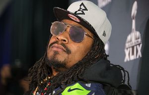 Marshawn Lynch trademark: 'I'm just here so I don't get fined