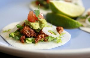 Jicama Tacos are a good way to eat Paleo, a diet that features meat and vegetables, and no processed food. (Kimberly P. Mitchell/TNS)