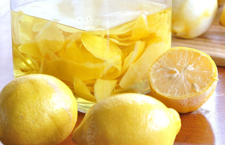 Homemade Limoncello. (Gretchen McKay/Pittsburgh Post-Gazette/TNS)