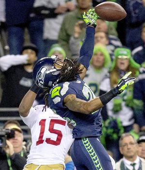 2014 NFC Championship game, 49ers vs. Seahawks: Seattle punches