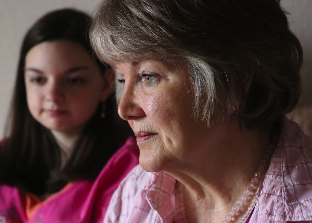 In 2010, Ellie Carosa, of Napavine, put down some $40,000 to buy a used home from Clayton priced at about $65,000. She’d hoped to sell it one day to help her daughter, Scarlet, go to college. She soon learned the home was only worth about $35,000, far less than her down payment. “I’ve lost everything.” (Ken Lambert / The Seattle Times)