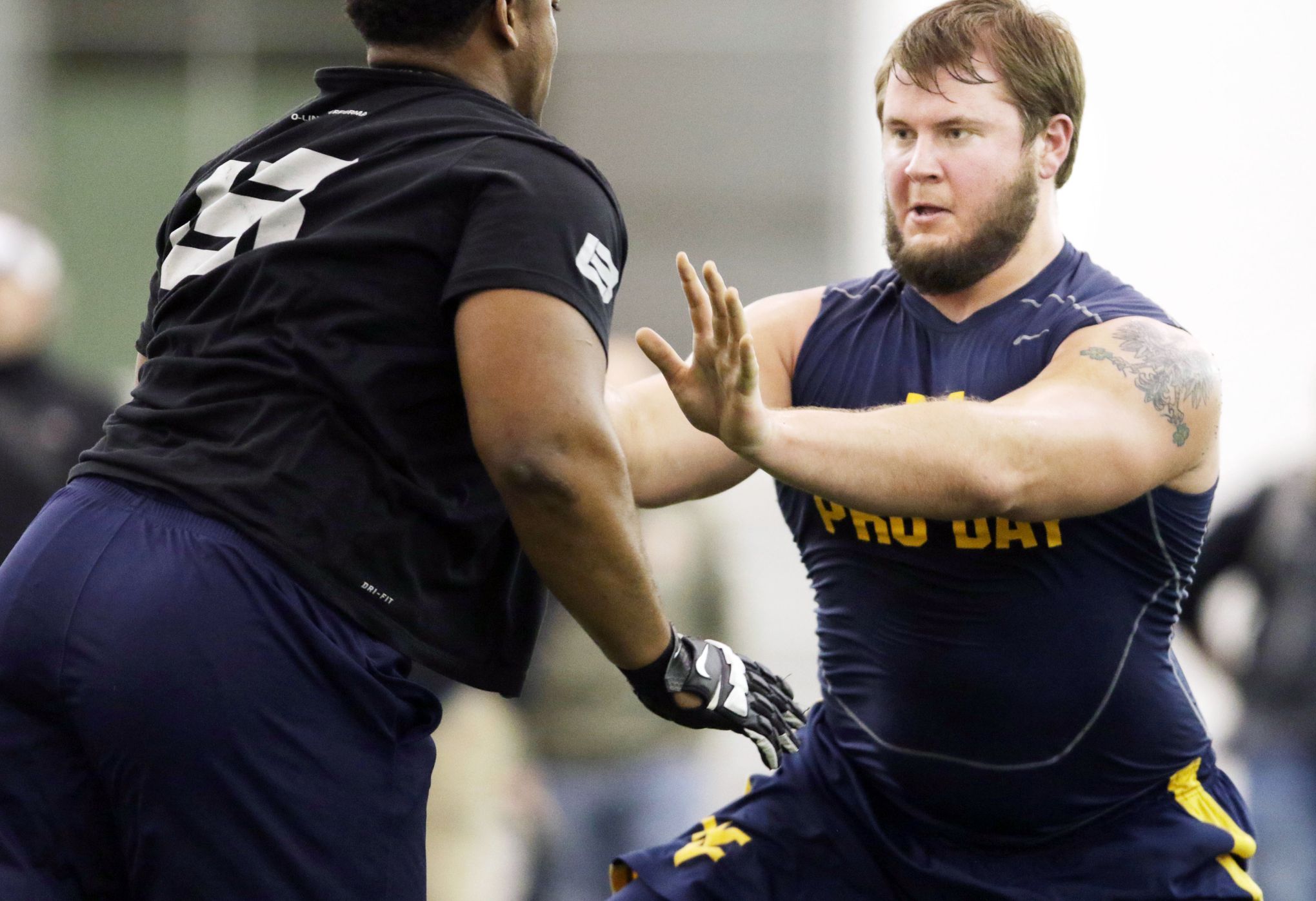 West Virginia lineman Mark Glowinski excited to join Seahawks