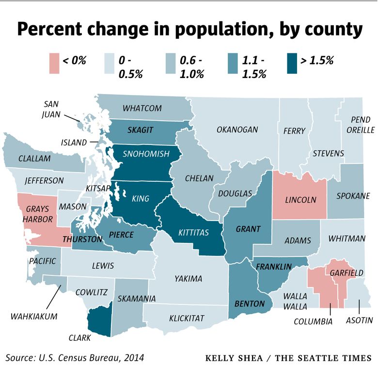 Maps of King County demographics - King County, Washington