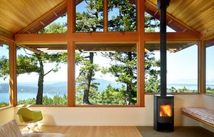 Oh, those views! Contemporary Orcas Island home has a perfect perch ...