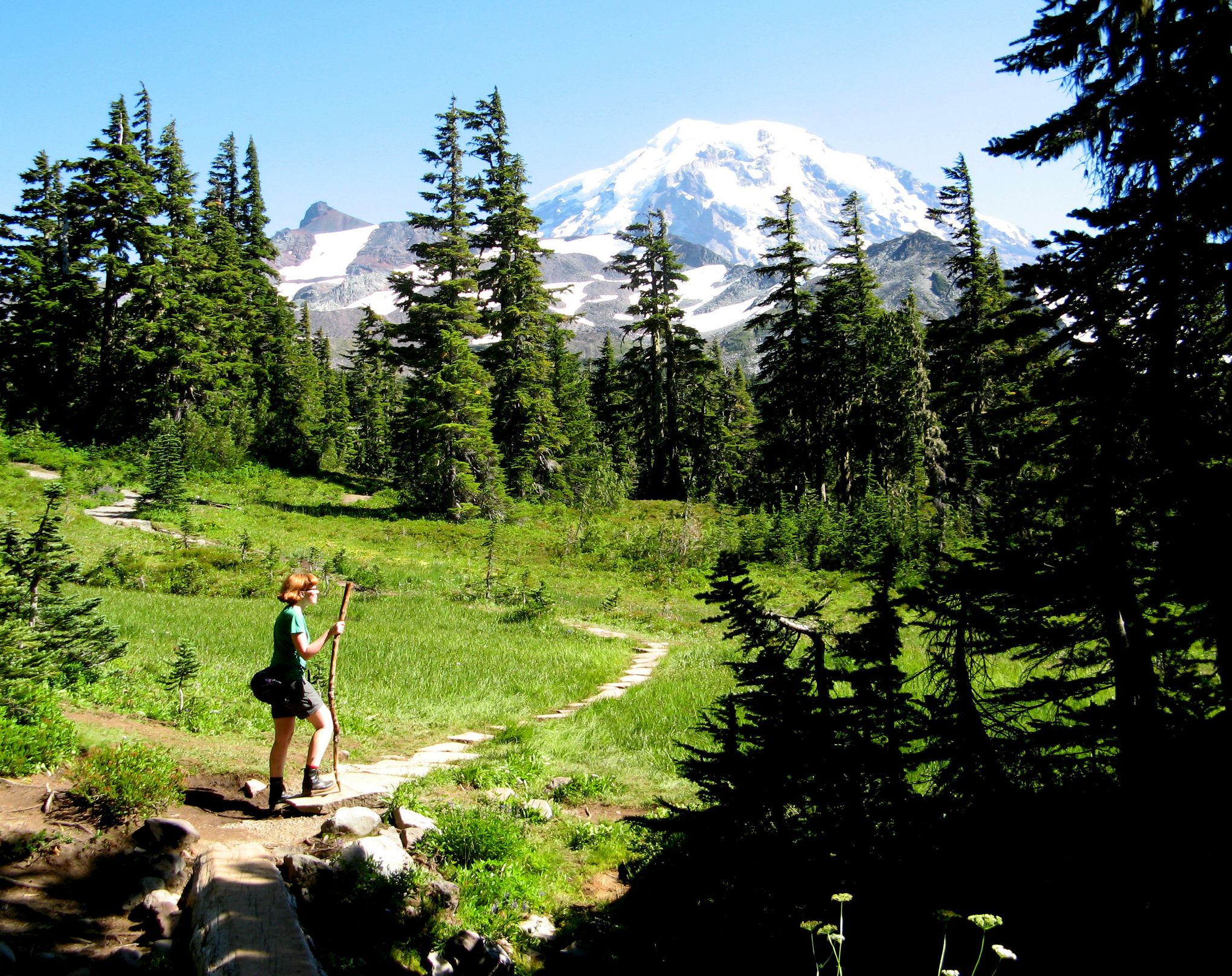 Mount Rainier considers timed-entry reservations to ease crowding - Axios  Seattle