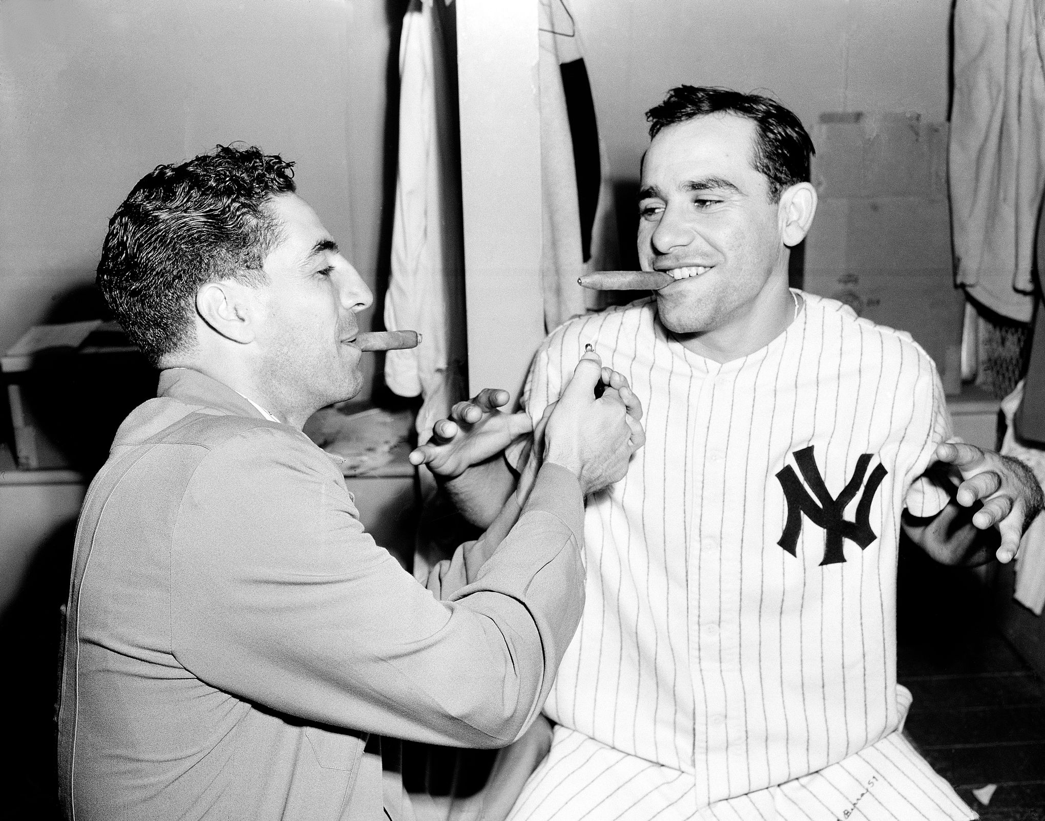 Yogi Berra 1951 New York Yankees Road Jersey
