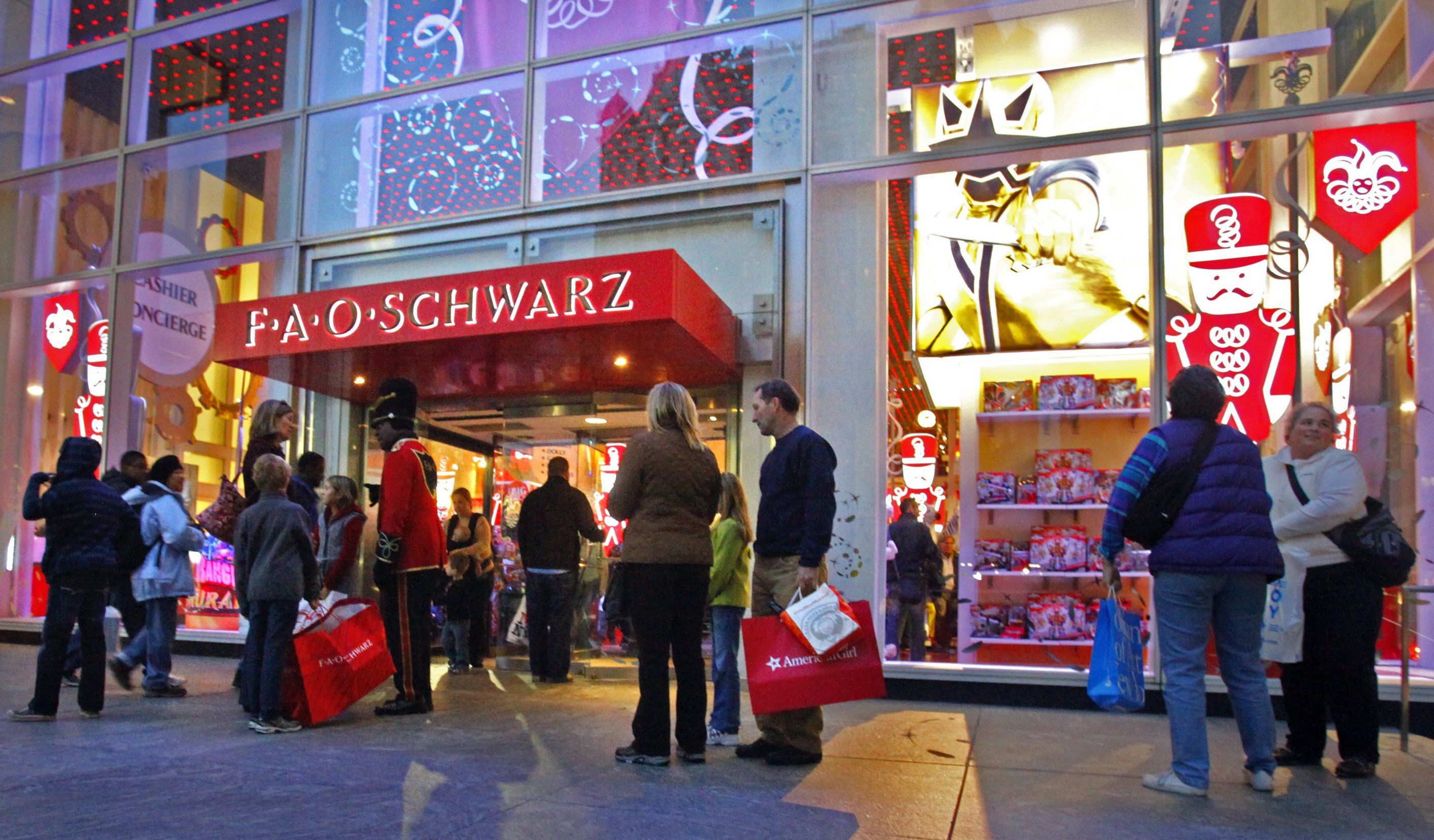 Fao schwarz sale times square