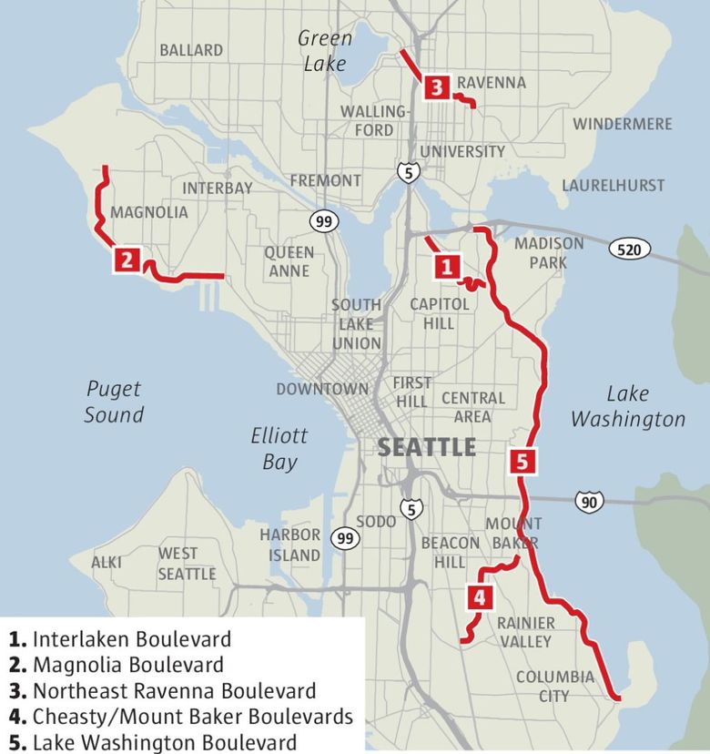 5 bike-able boulevards