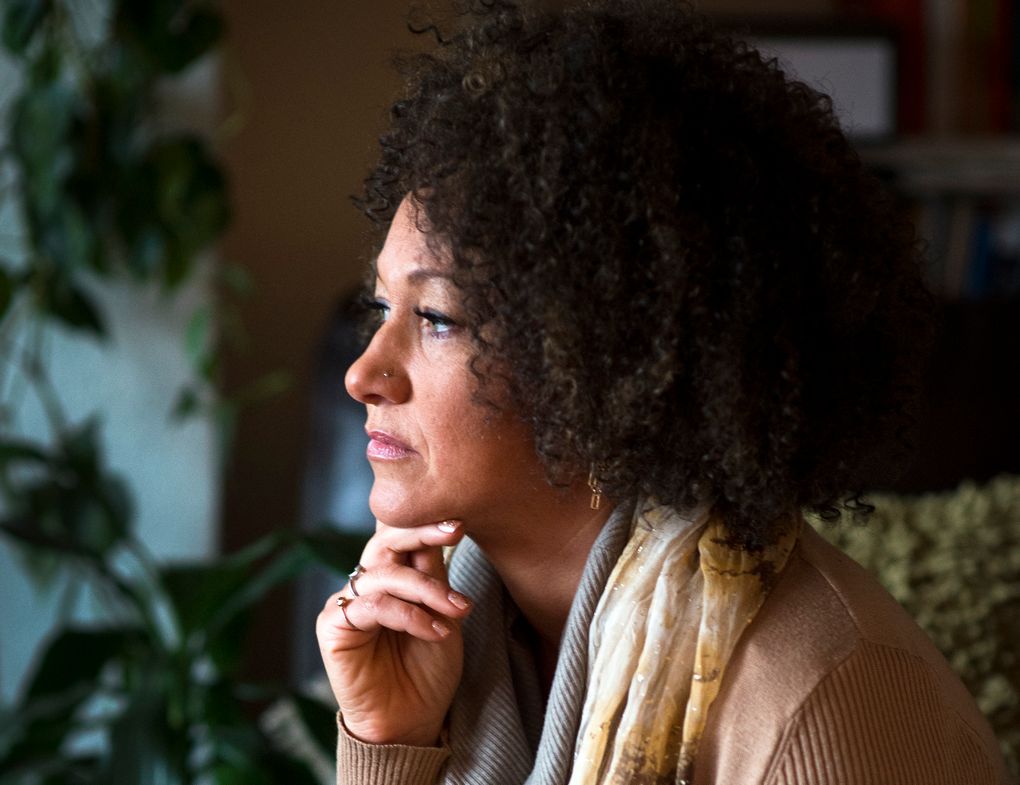 Rachel Dolezal, former president of the Spokane chapter of the NAACP. (Colin Mulvany / The Spokesman-Review via the Associated Press)
