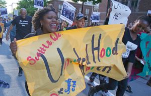 Protesters of police brutality march in downtown Seattle | The Seattle ...