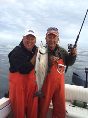 Tony Floor's Tackle Box filled with king salmon fishing options