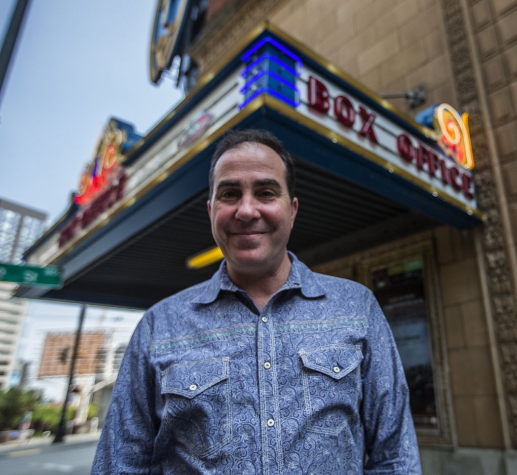 Josh LaBelle, Seattle Theatre Group’s executive director, led the charge to push for a new law against “ticket bots” — software that can buy tickets online en masse. (Steve Ringman / The Seattle Times)
