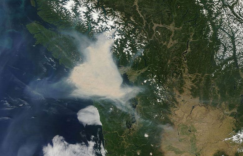 Canada’s smoke makes for Western Washington haze | The Seattle Times