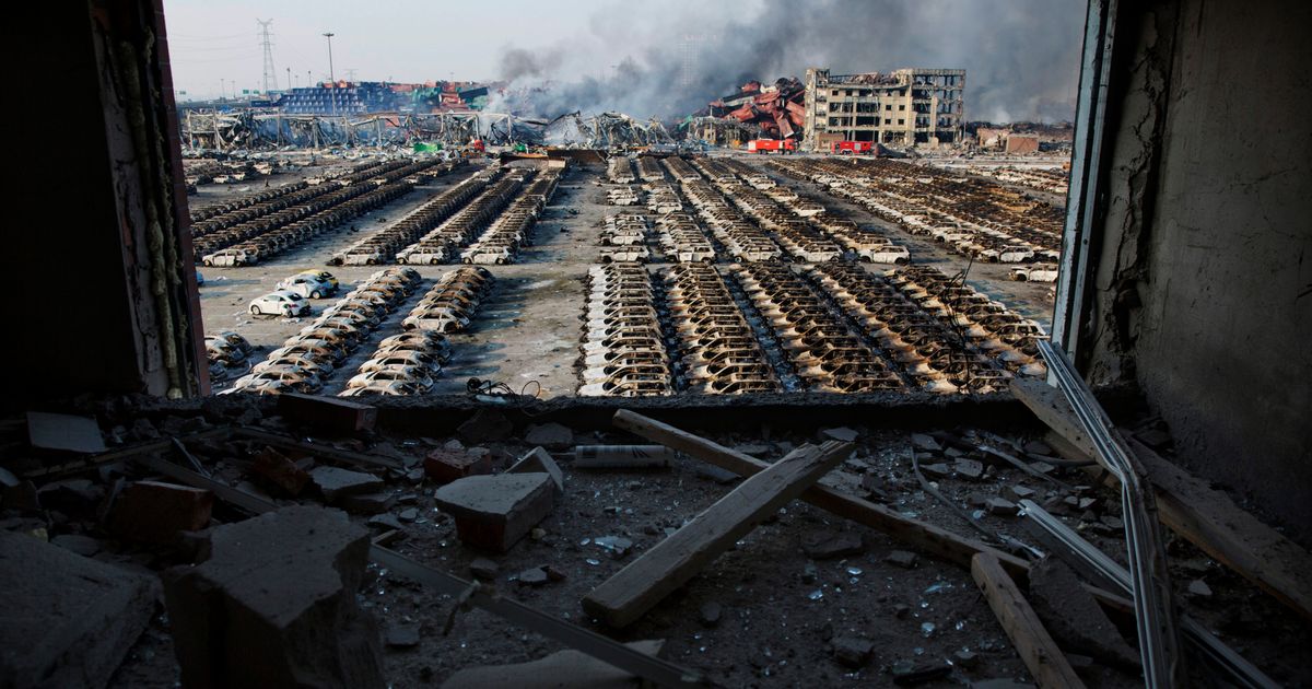 China detains 11 over deadly warehouse explosion | The Seattle Times