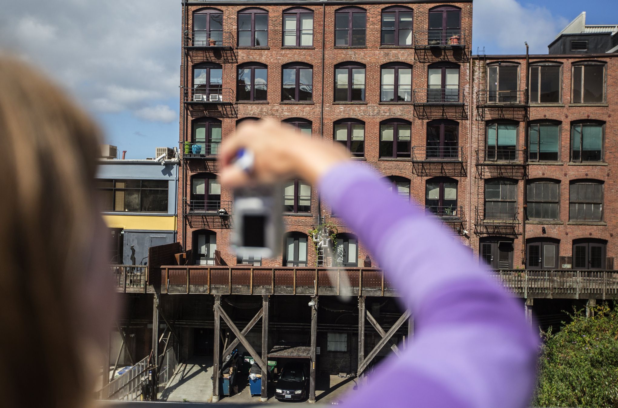 Building Seattle, brick by video game brick: City rises in