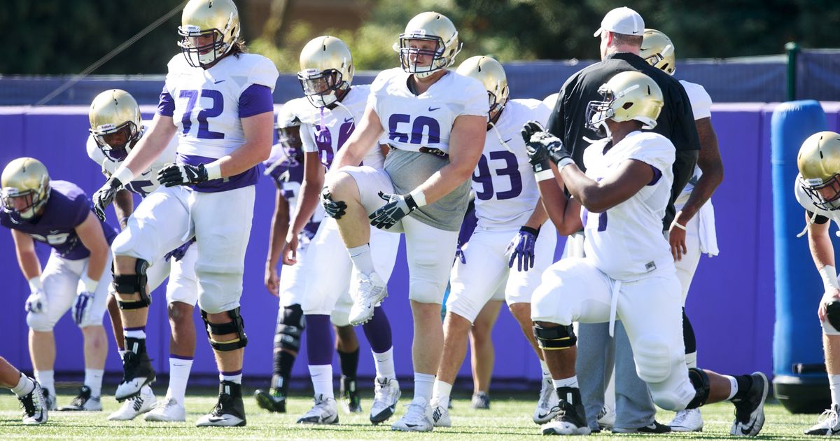 UW football fall camp Defense dominates on Day 10 The Seattle Times