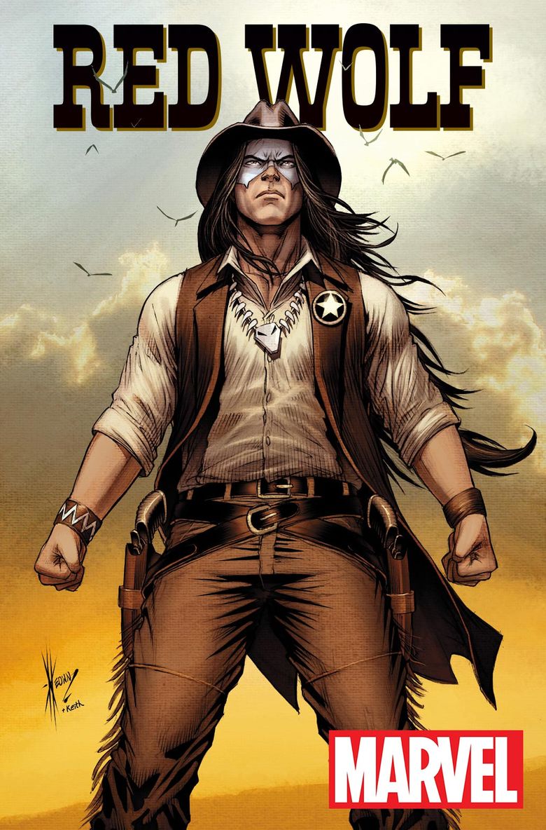 Jeffrey Veregge’s Red Wolf comic.