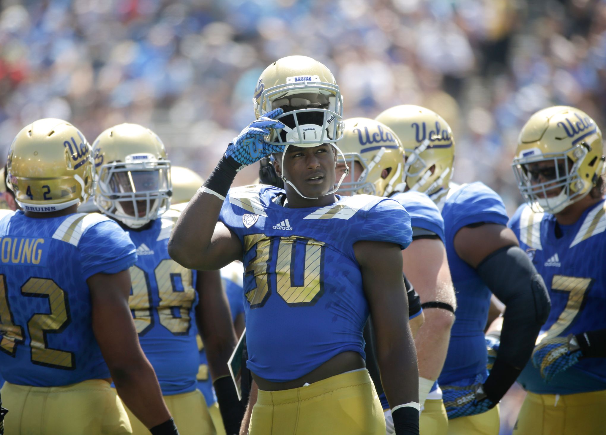 Jacksonville Jaguars linebacker Myles Jack during the second half of