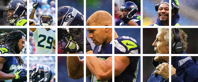 Russell Wilson Richard Sherman Jimmy Graham Bobby Wagner Kam