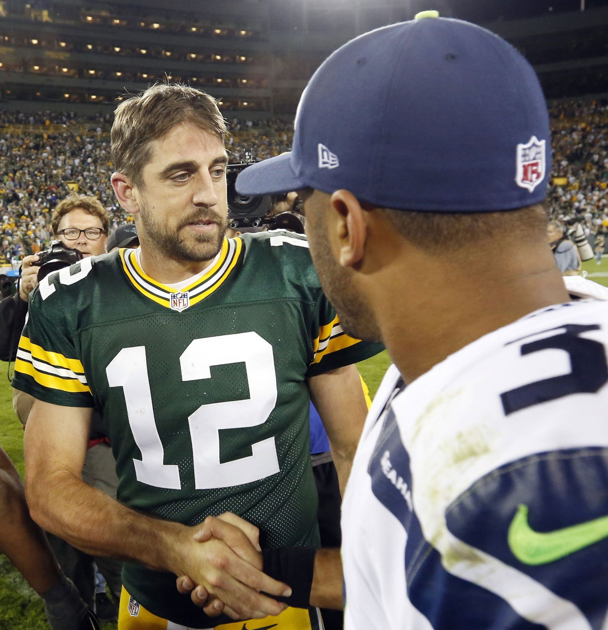 Aaron Rodgers: 'I don't think God cares' who wins football games. : r/ Seahawks