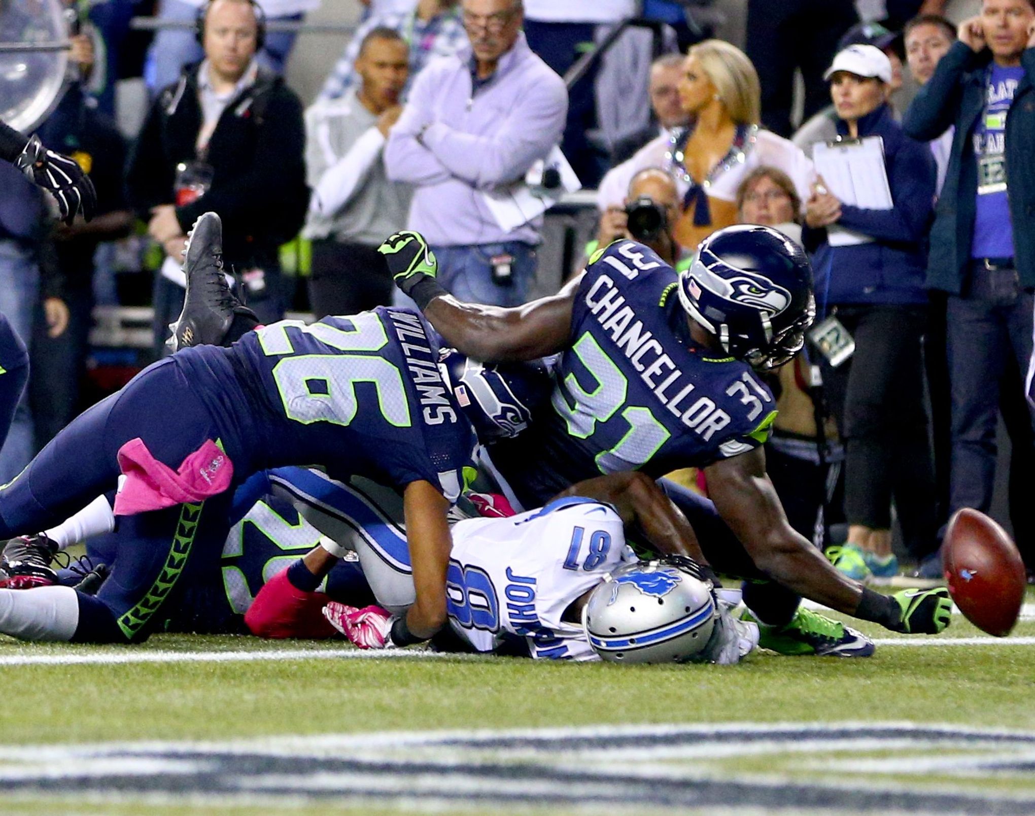 Seattle Seahawks - Bam Bam Kam Chancellor. 