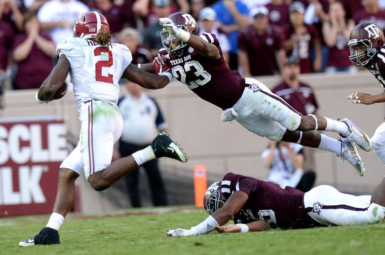 Texas A&M pulls off another miraculous upset of top-ranked Alabama