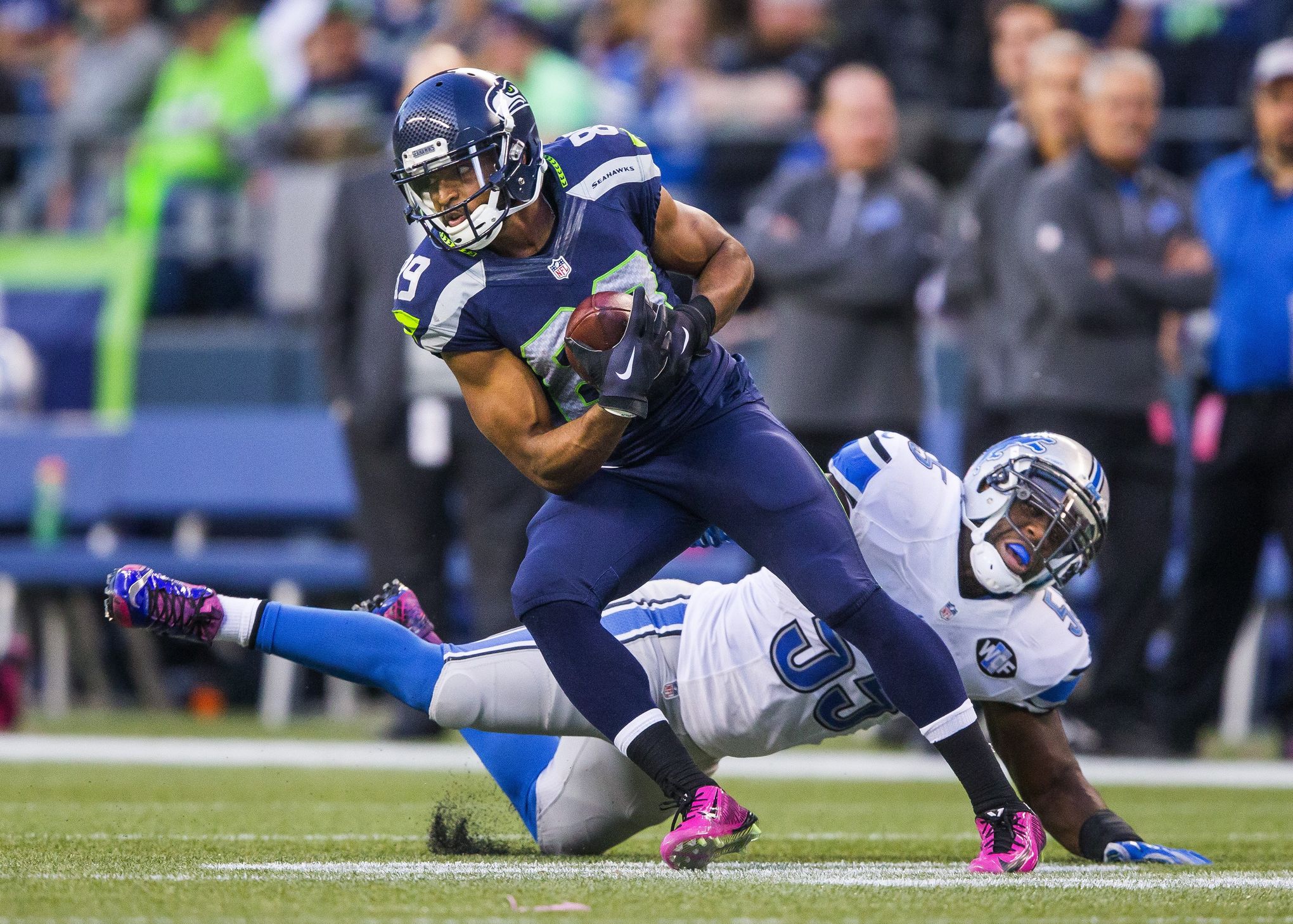 Seahawks' Doug Baldwin leads NFL with 84 consecutive catches without a drop