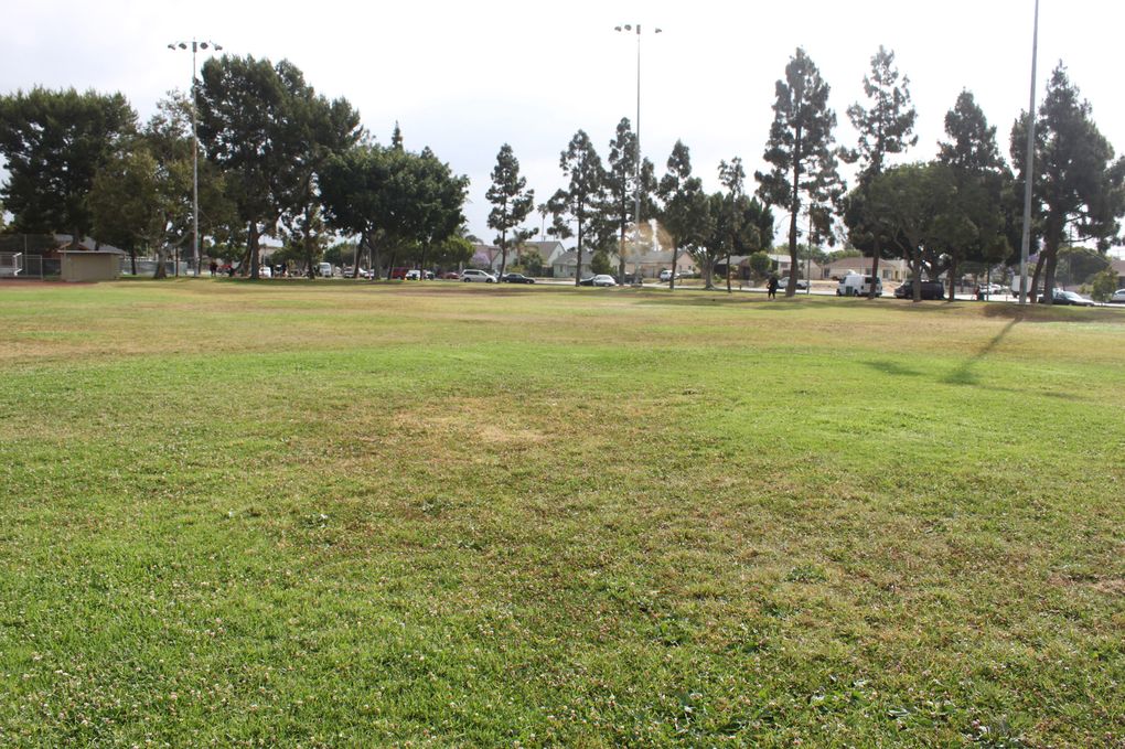 The first field Richard Sherman played football on. The multi-purpose field at Athens Park in Los Angeles.