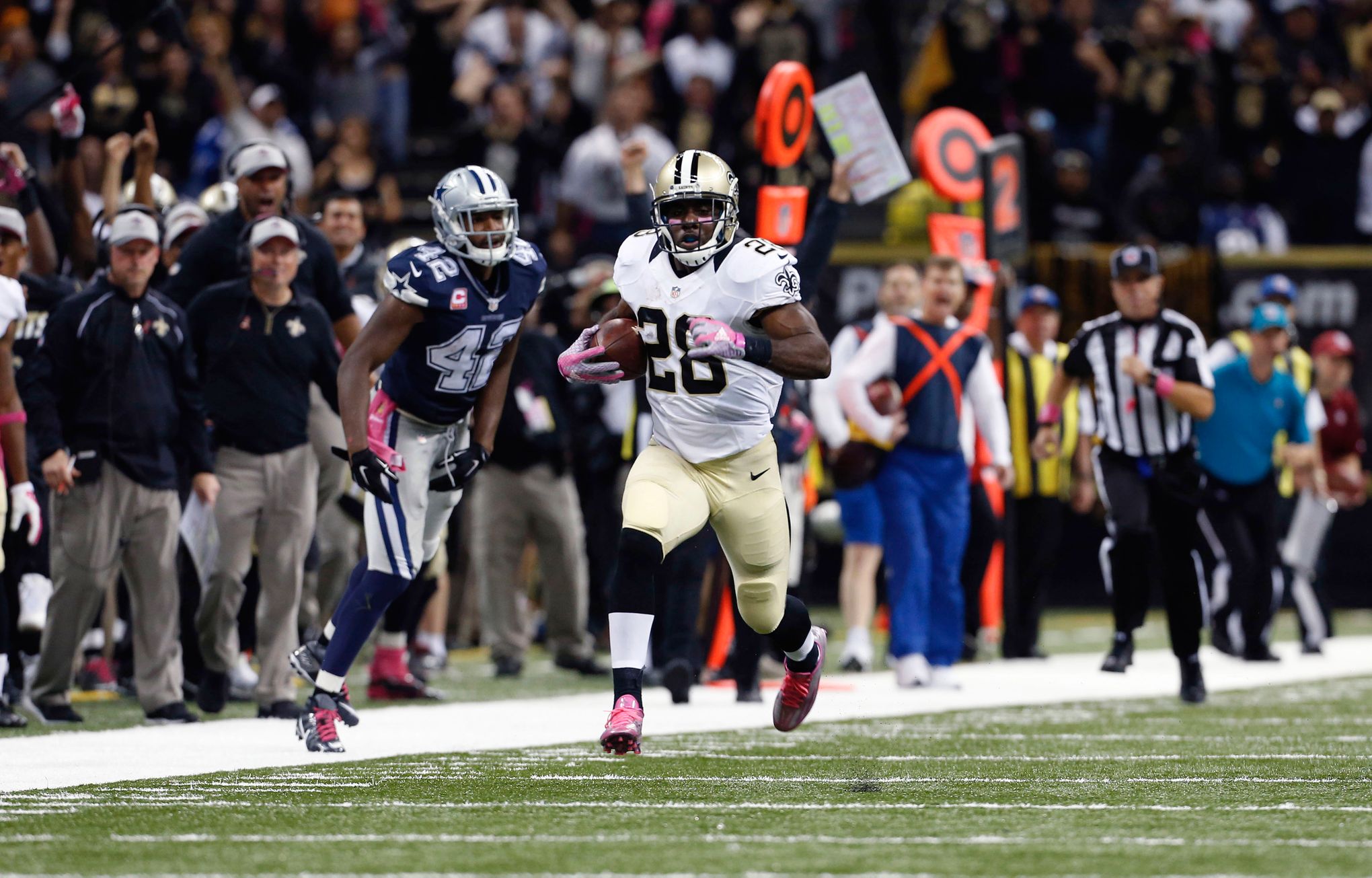 Saints now have depth at running back