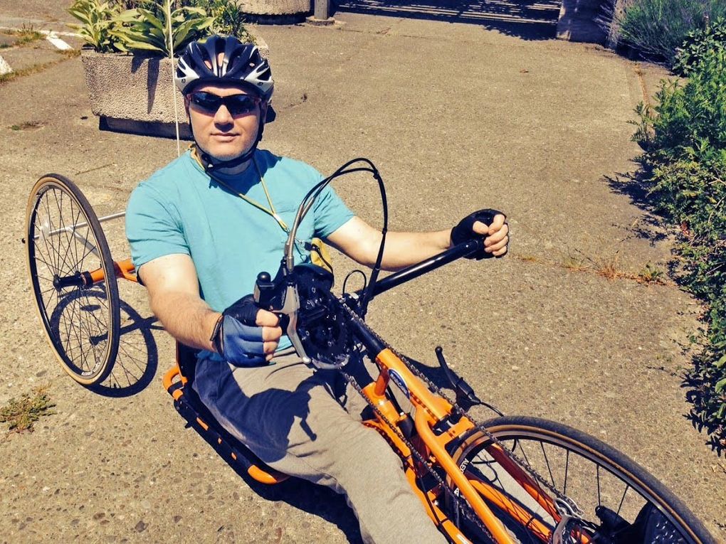 Cyclist left with broken back and potentially life-changing