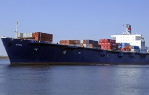An undated handout photo of the 40-year-old cargo ship El Faro, which sank in the Caribbean this month with 33 people on board. Commercial ships around the world are an average of 11 years old, but ships registered in the U.S. average 31 years, according to the consulting group IHS Maritime. (Tote Maritime via The New York Times) — NO SALES; FOR EDITORIAL USE ONLY WITH STORY SLUGGED US AGING FLEET  BY MOUAWAD. ALL OTHER USE PROHIBITED.