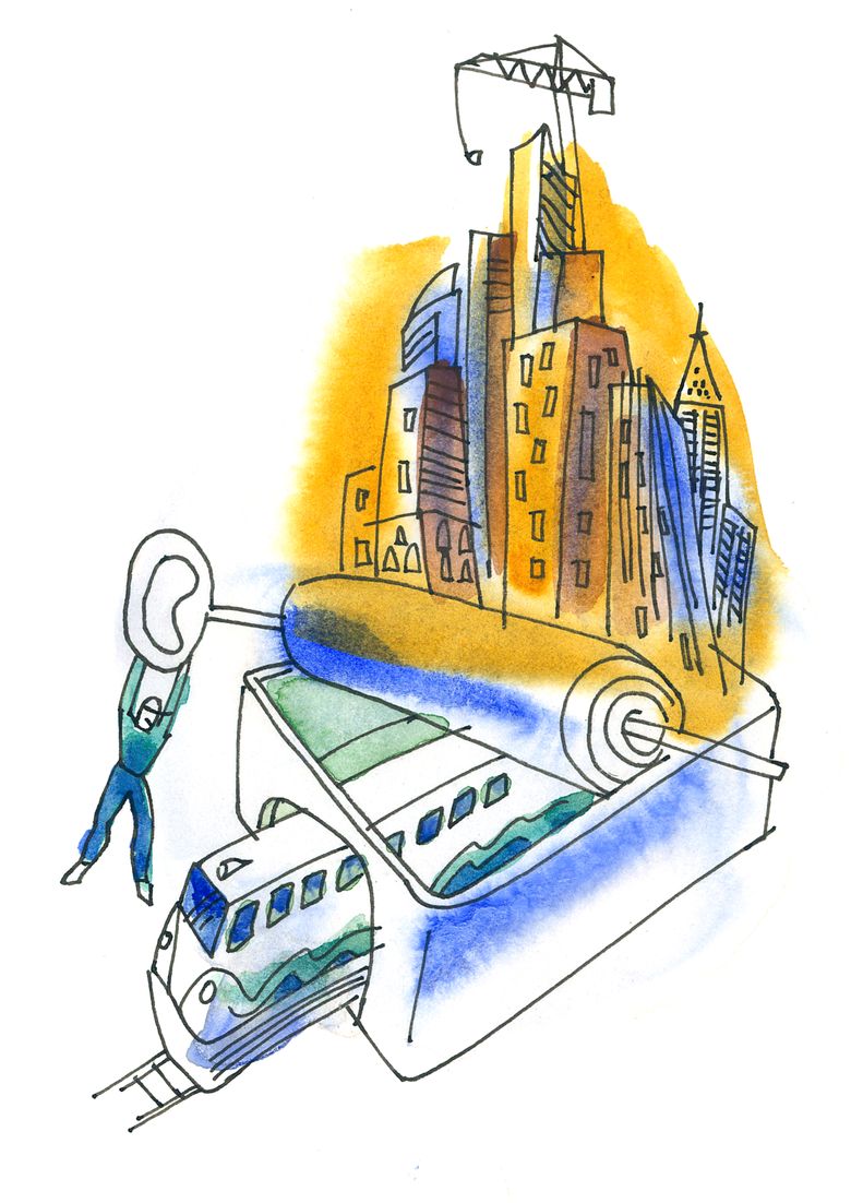 Seattle Times illustration