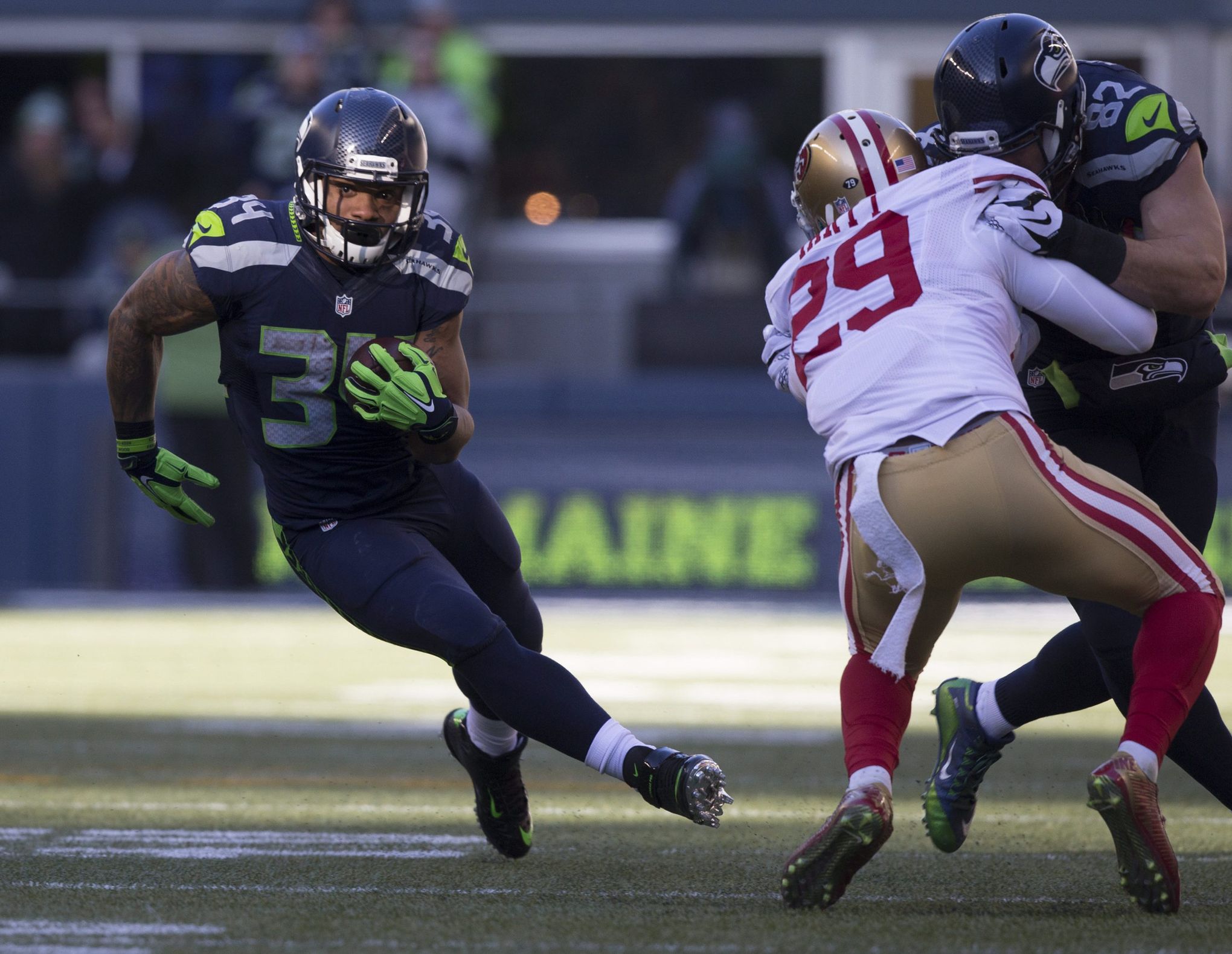 Thomas Rawls' 209-Yard Rushing Game! (Week 11)