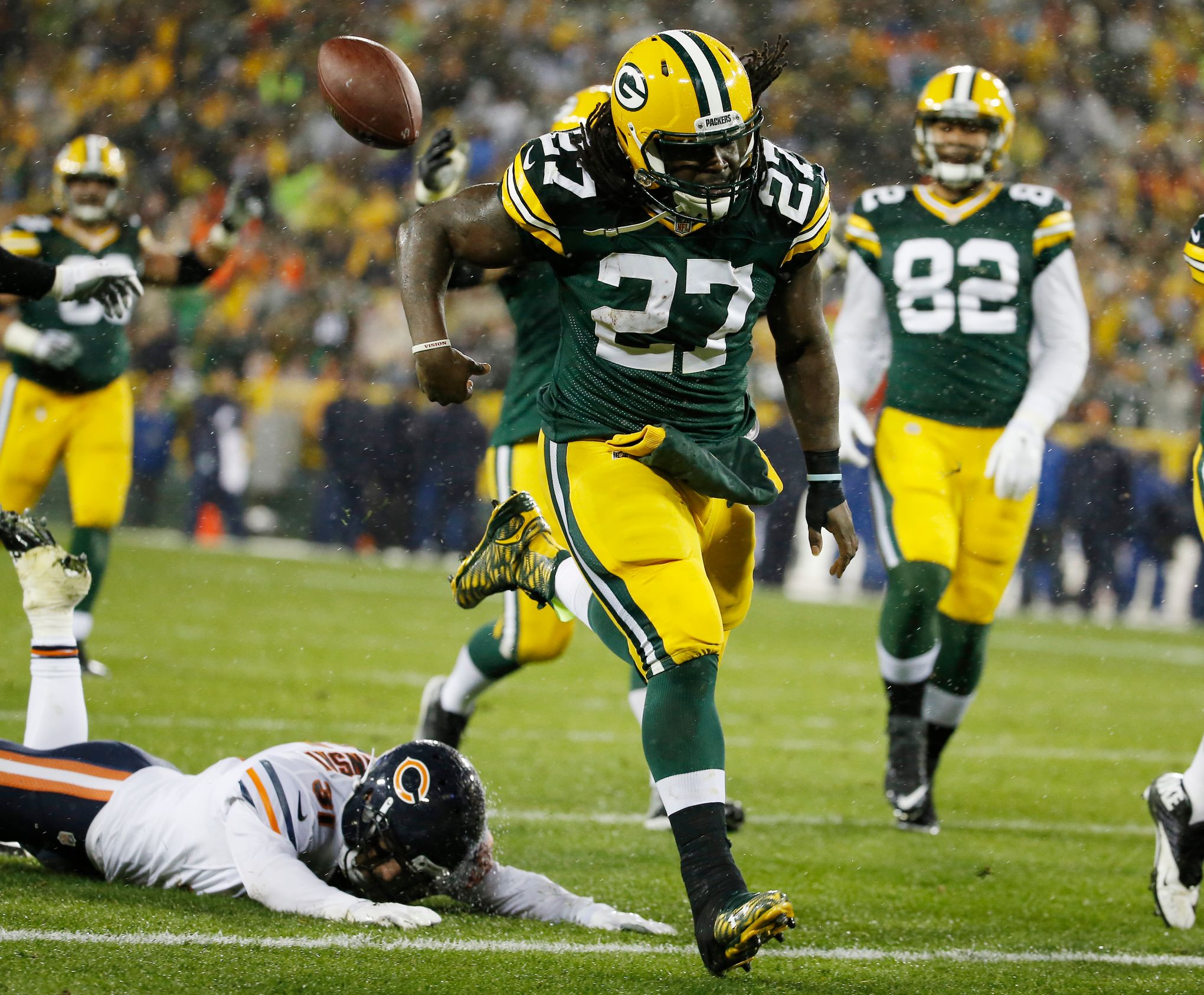 Green Bay Packers: Eddie Lacy's Work Ethic Paying Off